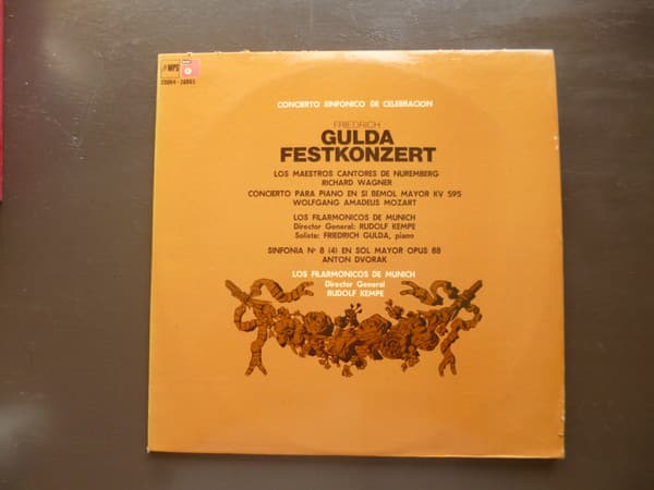 Friedrich Gulda — Concierto Sinfónico De Celebración = Festkonzert
