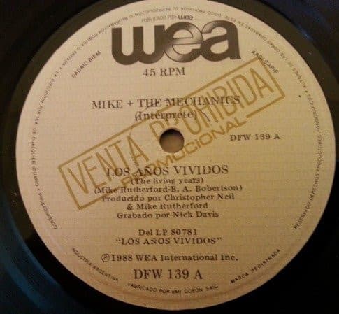 Mike + The Mechanics & Debbie Gibson — Los Años Vividos / Perdida En Tus Ojos