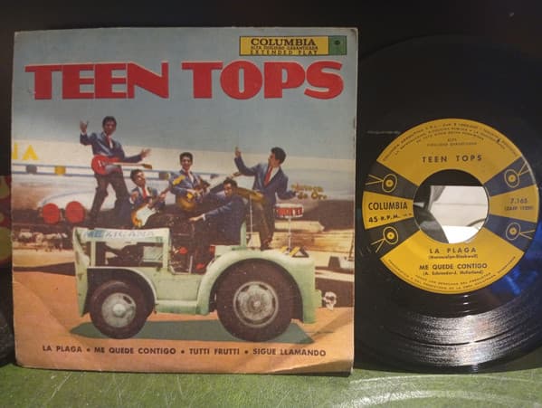 Los Teen Tops — La Plaga / Tutti Frutti