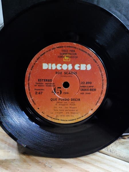 Boz Scaggs — Que Puedo Decir = What Can I Say