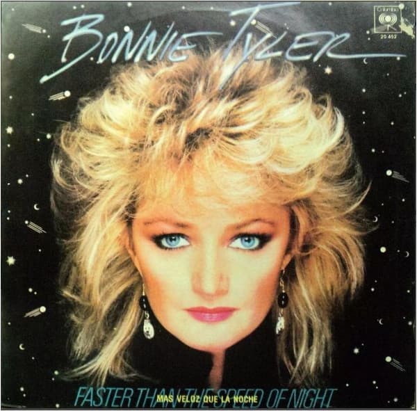 Bonnie Tyler — Más Veloz Que La Noche = Faster Than The Speed Of Night