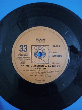 Flash — Ha Visto Alguien A La Dulce Mary Jo = Say, Has Anybody Seen My Sweet Gypsy Rose