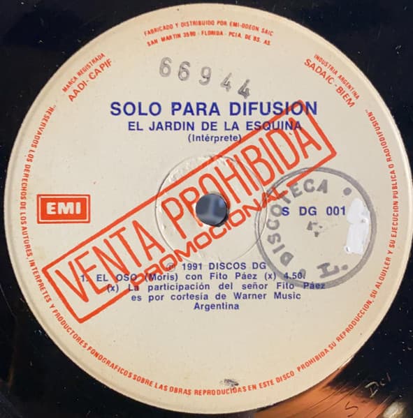 El Jardín De La Esquina — El Oso