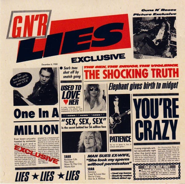 Guns N' Roses — G N' R Lies