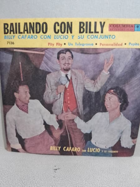 Billy Cafaro & Lucio Y Su Conjunto — Bailando Con Billy