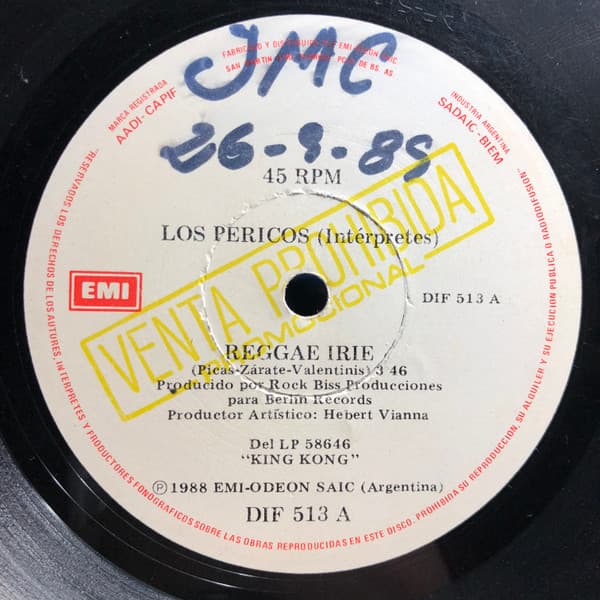 Los Pericos — Reggae Irie