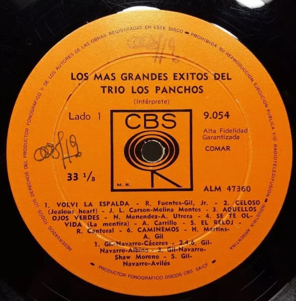 Trio Los Panchos — Los Más Grandes Éxitos Del Trio Los Panchos