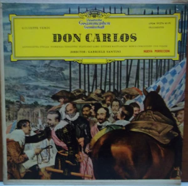 Giuseppe Verdi & Gabriele Santini & Orchestra & & Coro Del Teatro Alla Scala — Don Carlos (Fragmentos)