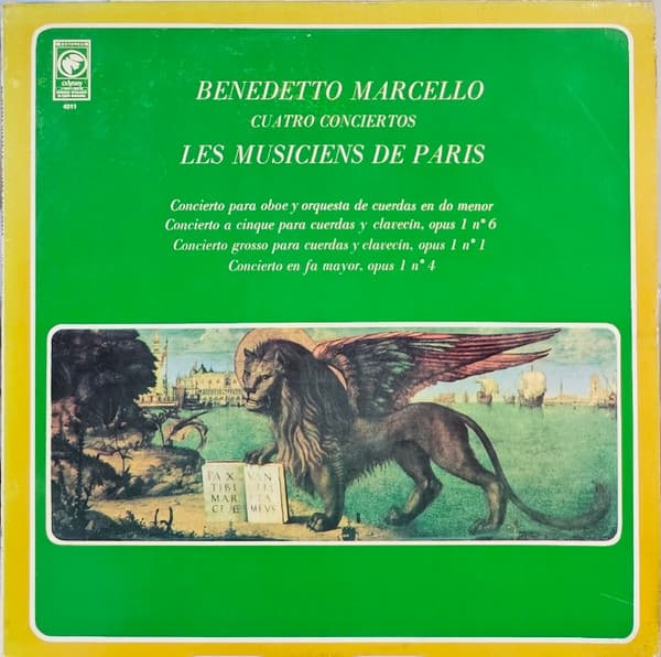 Benedetto Marcello & Les Musiciens De Paris — Cuatro Conciertos