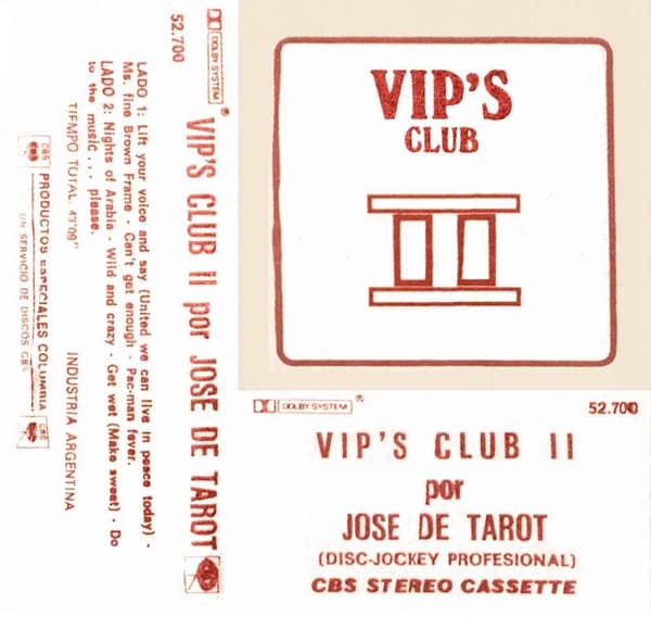 José De Tarot — VIP's Club II