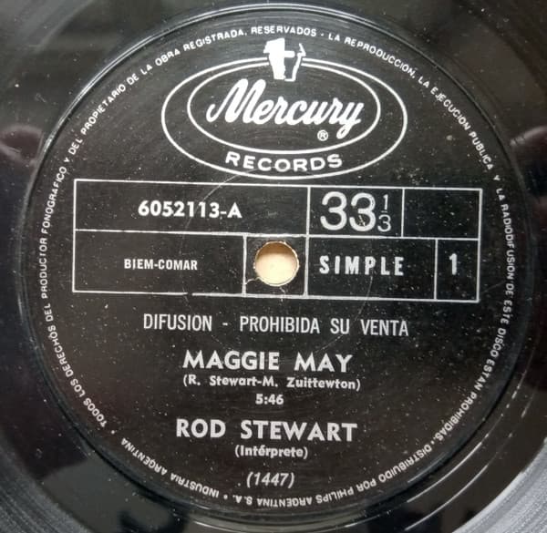 Rod Stewart — Maggie May / Una Razon Para Creer