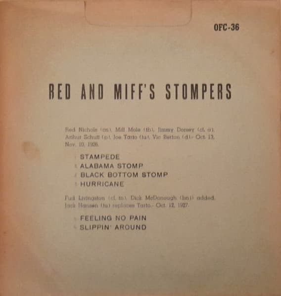 Red And Miff's Stompers — Untitled
