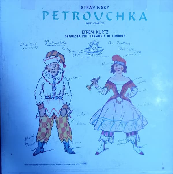 Stravinsky & Efrem Kurtz & The Philharmonia Orchestra — Petrouchka
