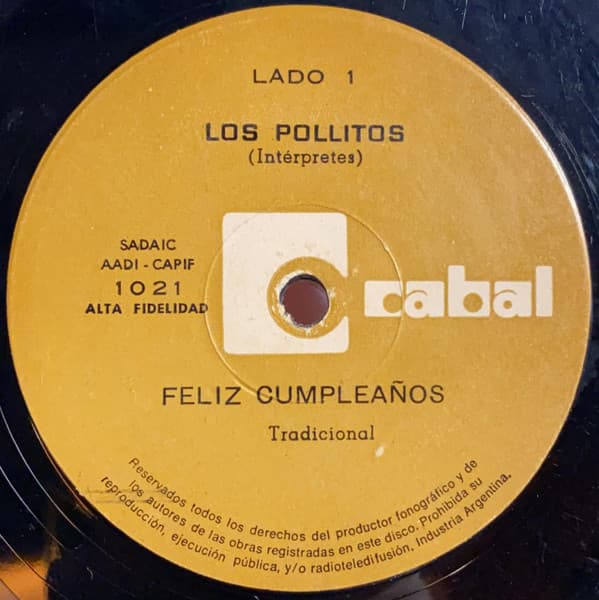 Los Pollitos — Feliz Cumpleaños