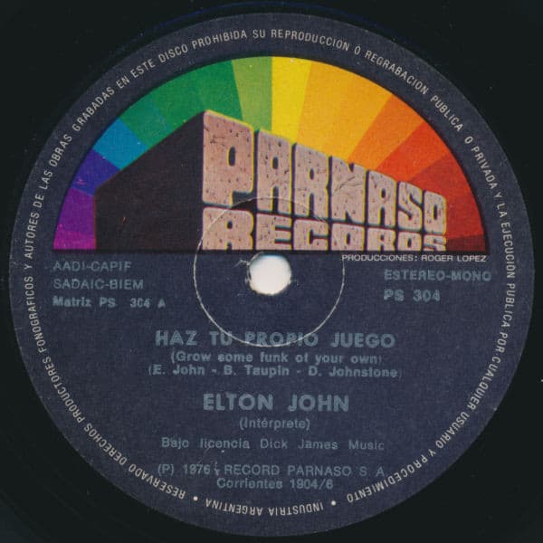 Elton John — Haz Tu Propio Juego