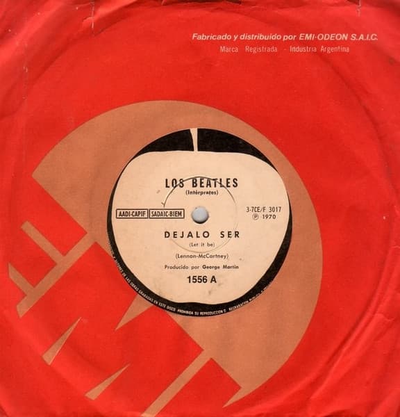 The Beatles — Déjalo Ser = Let It Be
