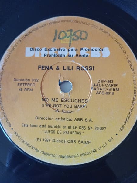 Fena Della Maggiora & Lili Rossi — No Me Escuches