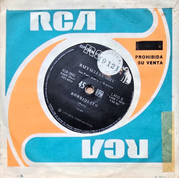 Raffaella Carrà — Borriquito/Borriquito