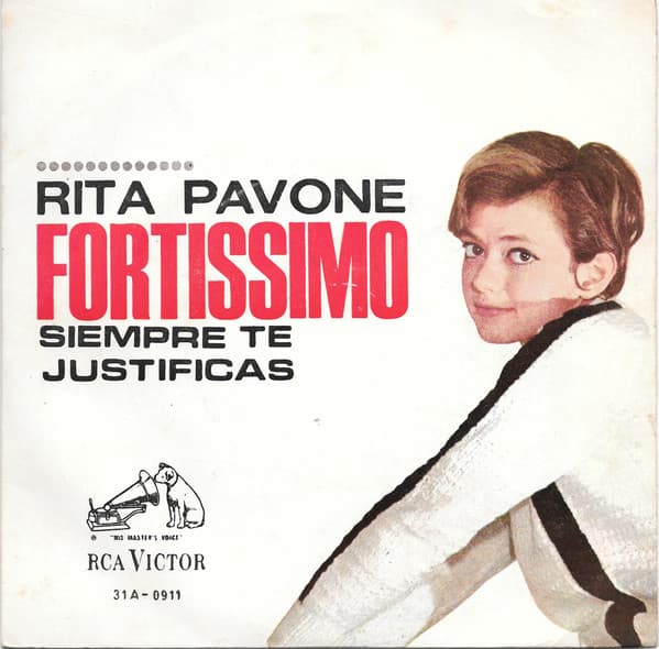 Rita Pavone — Fortissimo / Siempre Te Justificas = La Sai Troppo Lunga