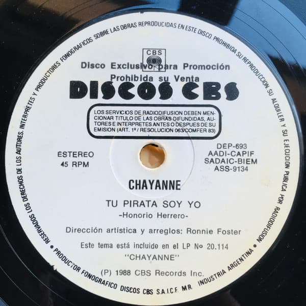 Chayanne — Tu Pirata Soy Yo / Pata Pata (A Dúo Con Miriam Makeba)
