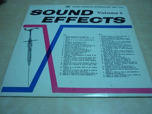 No Artist — Sound Effects, Volume 5