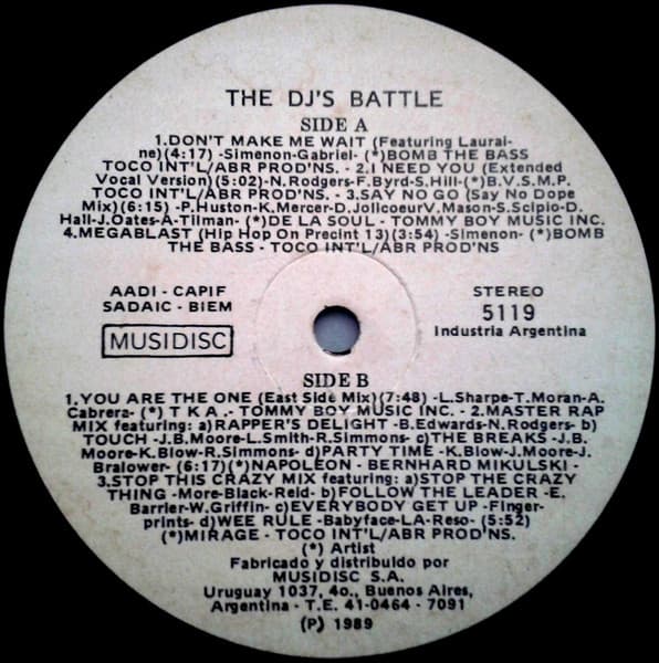 Various — The DJ's Battle