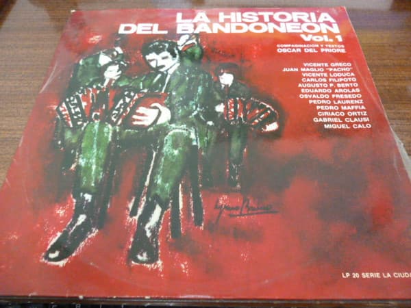 Various & Oscar Del Priore — La Historia Del Bandoneon Volumen 1