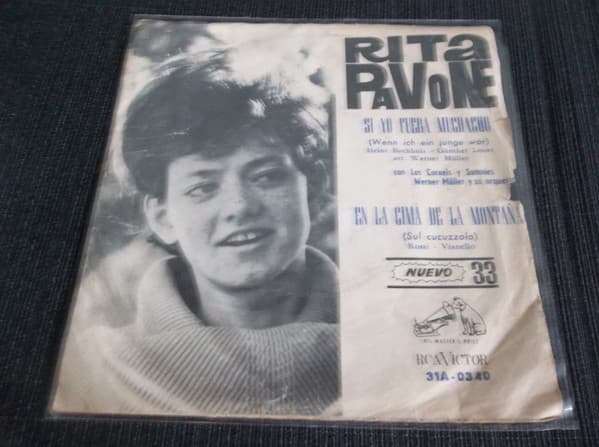 Rita Pavone — Si Yo Fuera Muchacho / En La Cima De La Montaña