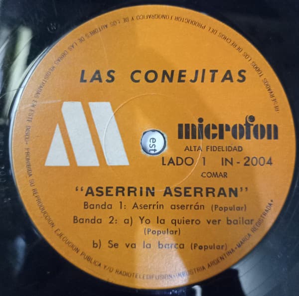 Las Conejitas — Aserrin, Aserran