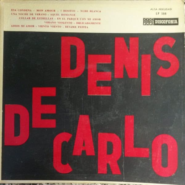 Denis De Carlo — Denis De Carlo