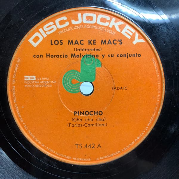 Los Mac Ke Mac's & Horacio Malvicino Y Su Conjunto — Pinocho