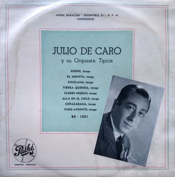 Julio de Caro Y Su Orquesta Típica — Julio de Caro Y Su Orquesta Típica