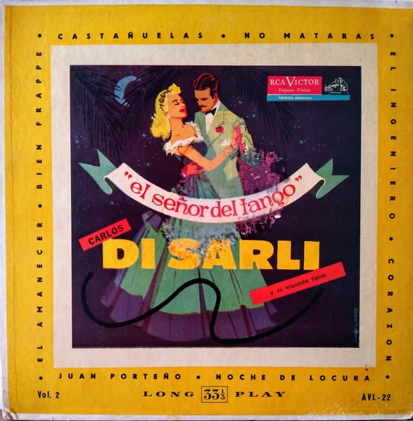 Carlos Di Sarli Y Su Orquesta Típica — El Señor Del Tango Volumen Nº 2