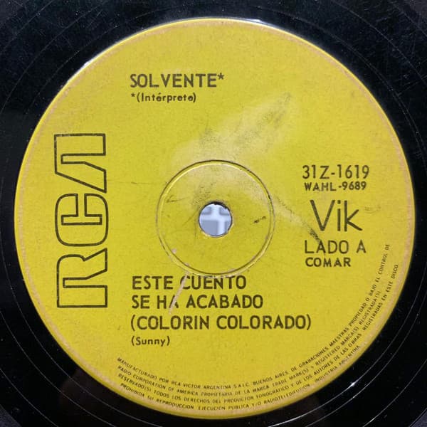 Solvente — Este Cuento Se Ha Acabado (Colorin Colorado)