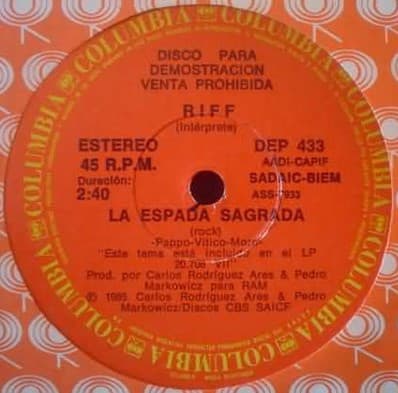 Riff — Elena X Se Hacia Llamar / La Espada Sagrada