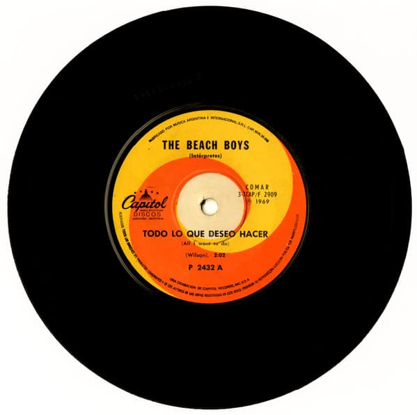 The Beach Boys — Todo Lo Que Quiero Hacer = All I Want To Do