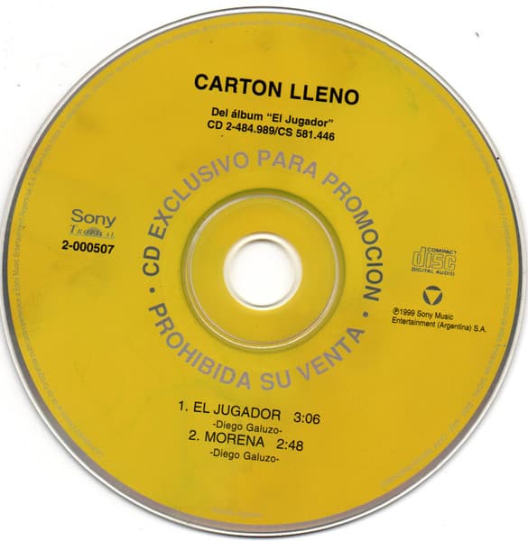 Carton Lleno — El Jugador / Morena