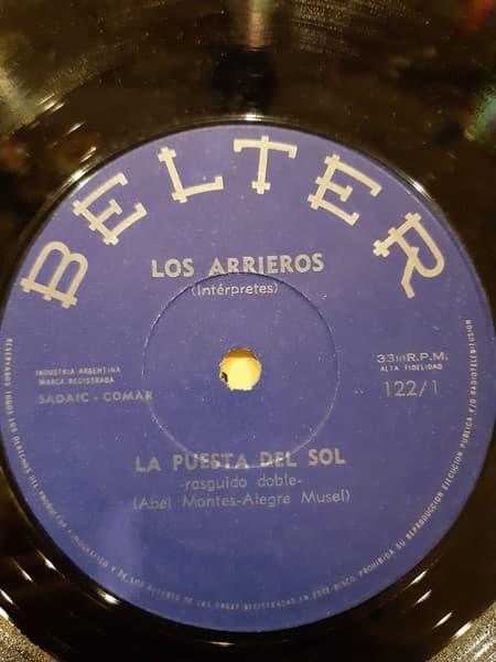 Los Arrieros — La Puesta Del Sol / Milonga Triste