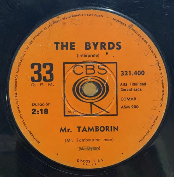 The Byrds — Mr. Tamborin