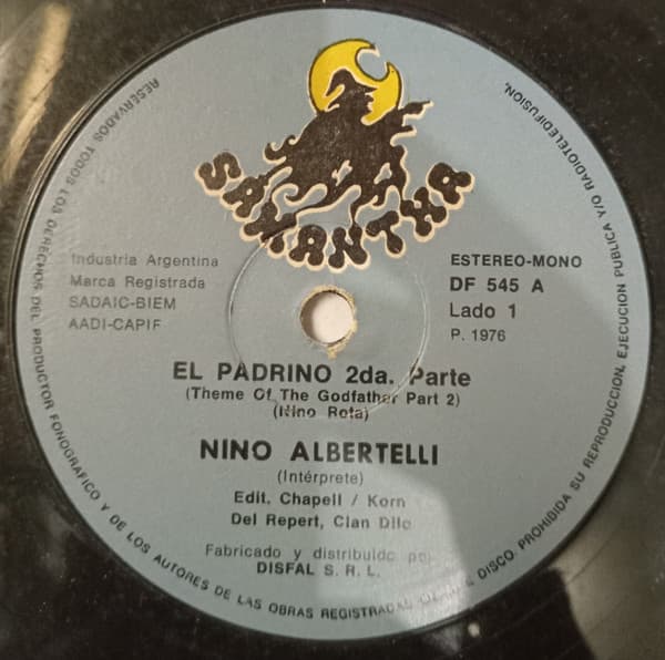 Nino Albertelli & Bruno Riccardi — El Padrino 2da Parte