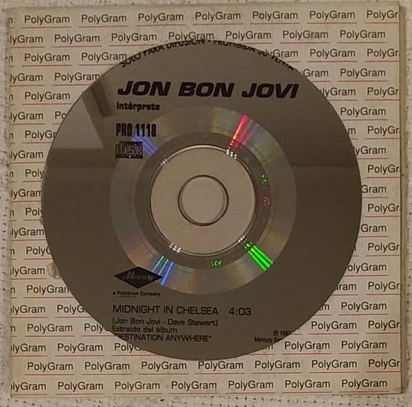 Jon Bon Jovi — Midnight In Chelsea (Single Promo Argentina)