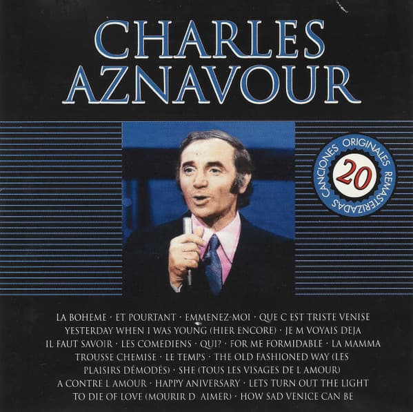 Charles Aznavour — Charles Aznavour (20 Canciones Originales Remasterizadas)