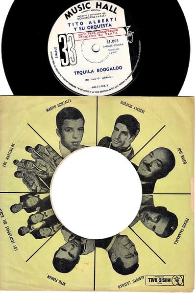 Tito Alberti Y Su Orquesta — Tequila Boogaloo / Salomon