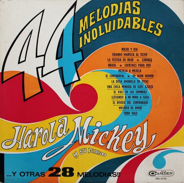 Harold Mickey — 44 Melodias Inolvidables