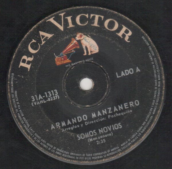 Armando Manzanero — Somos Novios / Cuando Hablo De Ti