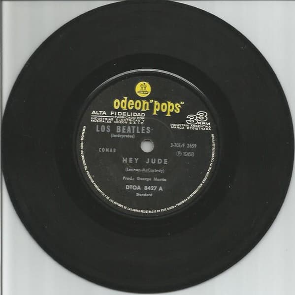 Los Beatles — Hey Jude / Revolución