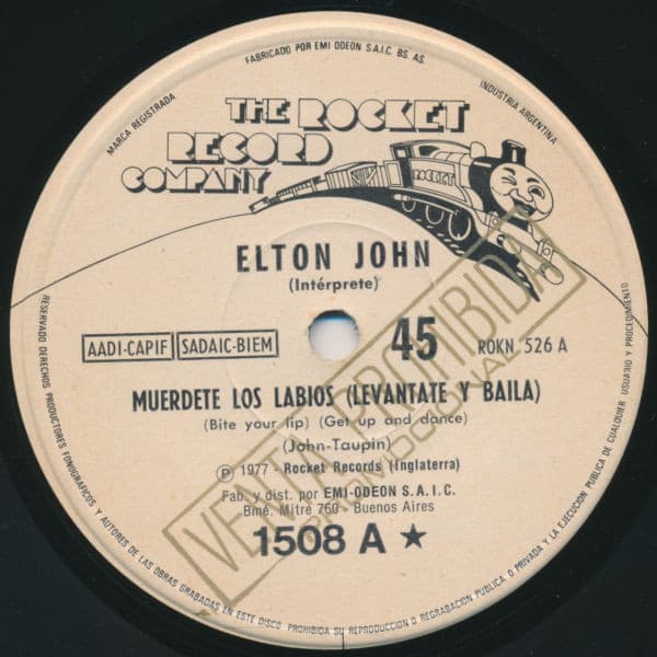 Elton John — Muerdete Los Labios (Levantate Y Baila)