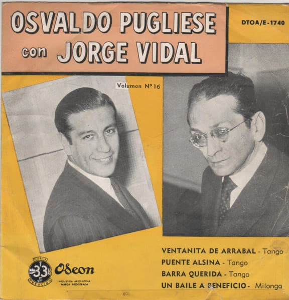 Osvaldo Pugliese & Jorge Vidal — Volumen N° 16