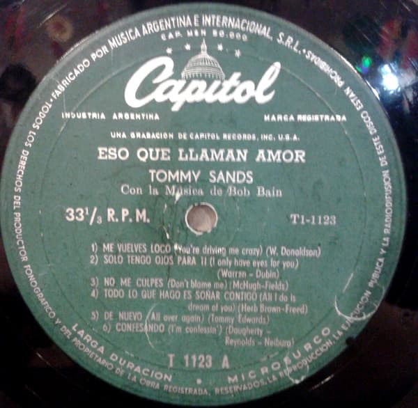 Tommy Sands — Eso Que Llaman Amor
