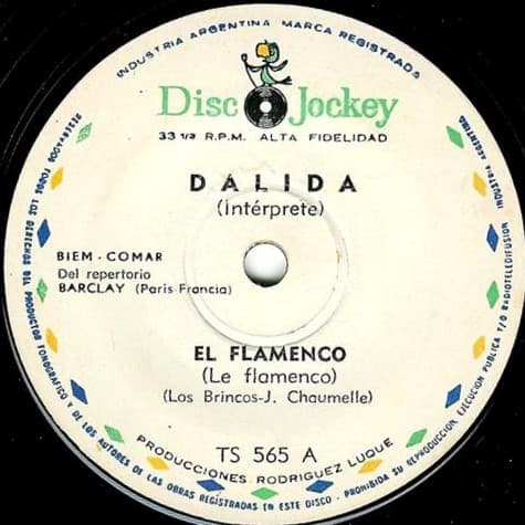 Dalida — El Flamenco / A Cada Cual Su Suerte